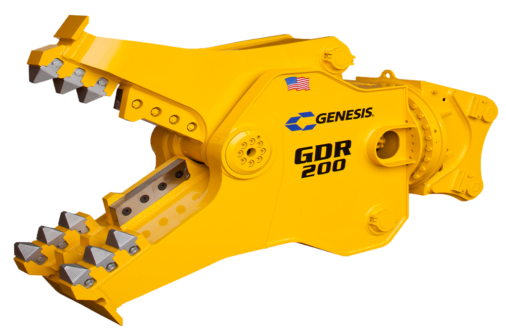 Genesis GDR 200 Demolition Recycler Specs SMS Equipment